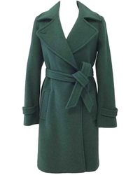 Max Mara Wool Coat - Green