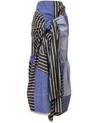 Marni Jupe \N en Coton Multicolore - Bleu