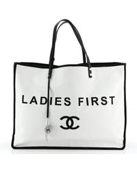 chanel ladies first tote