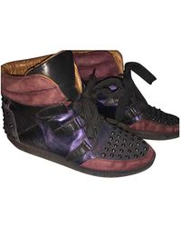 Sandro Albatorock - Leather Trainers - Multicolour