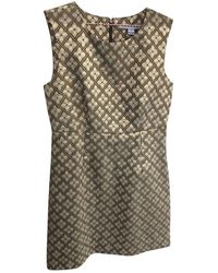 Diane von Furstenberg Mit pailletten Midi kleid - Mettallic