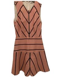 Sandro Tweed Mini kleid - Pink