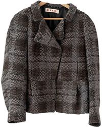 Marni Chaqueta en lana gris