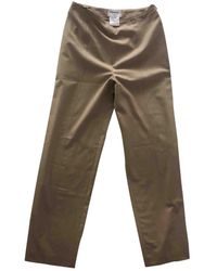 Chanel Pantalón de traje de Lana - Multicolor