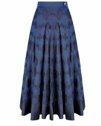 Chanel Maxi rock - Blau