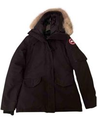 Canada Goose Montebello Black Polyester Coat