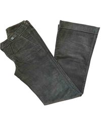 Maje Anthracite Trousers - Multicolour