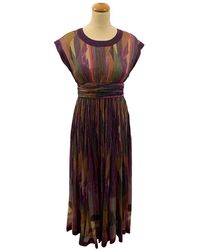 Chanel Seide Maxi kleid - Mehrfarbig