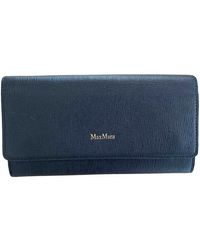 Max Mara Leather Wallet - Black