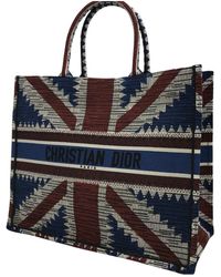Dior Book Tote Handtaschen - Blau