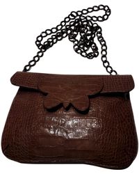 Max Mara Leather Handbag - Brown
