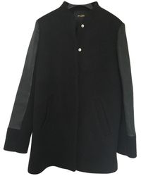 Maje Black Wool Coat