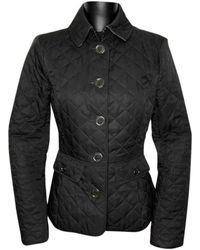 Burberry Giacca in poliestere nero \N