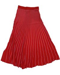 Sandro Spring Summer 2018 Halblang rock - Rot