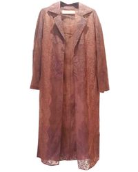 Valentino Seide Mäntel - Mehrfarbig