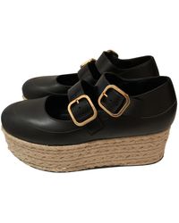 Marni Leder Sandalen - Schwarz