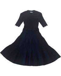 Sandro Spring Summer 2018 Midi kleid - Schwarz