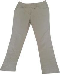 Moncler Pantalons en Coton Gris