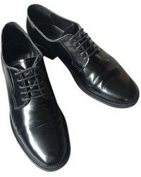 Sandro Fall Winter 2018 Leder Schnürschuhe - Schwarz