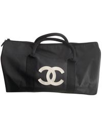 Chanel Bolso 24h de Lona - Negro