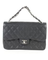 Chanel Timeless/classique Leder Handtaschen - Schwarz