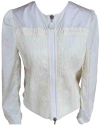 Moncler Vest Classic en Polyester Blanc