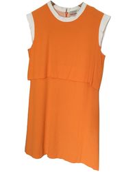 Sandro Midi kleid - Orange