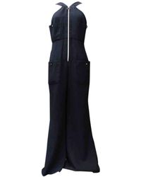 Chanel Combinaisons en Coton Noir