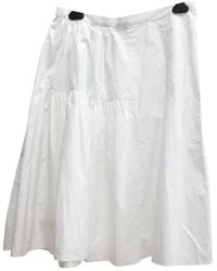 Marni Falda en algodón blanco \N