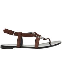 Giuseppe Zanotti Sandalias en ante marrón \N