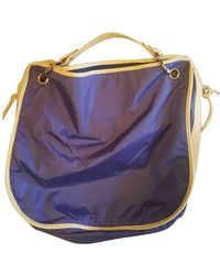 Moncler Sac à main en Toile Bleu