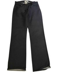 Max Mara Straight Trousers - Blue