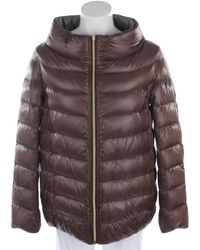 Herno Vest en Synthétique Marron