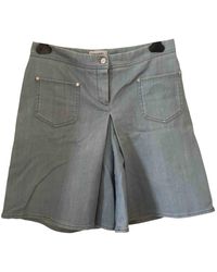 Chanel Bermudas en denim - vaquero azul \N