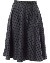 Miu Miu Gonna in poliestere grigio \N