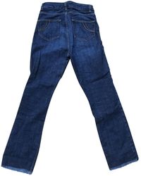 Maje Blue Denim - Jeans Trousers