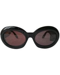 Diane von Furstenberg Oversize brille - Schwarz
