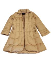 Moncler Doudoune Long - Neutre