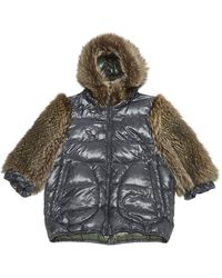 Marni Cappotto in procione antracite - Grigio