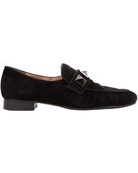 Valentino \n Black Suede Flats