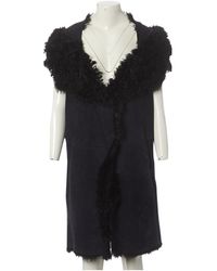 Marni Schaf mäntel - Schwarz