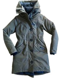 Canada Goose Rossclair Khaki Polyester Coat - Multicolour