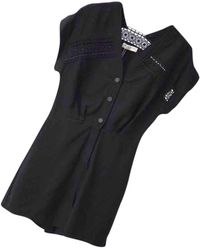 Sandro Black Linen Jumpsuits - Multicolour