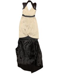 Chanel Seide Maxi kleid - Mehrfarbig