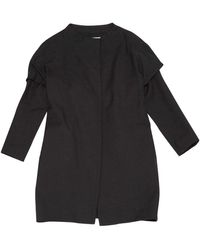 Marni Abrigo en lana antracita \N - Negro