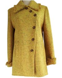 Chanel Blazer de Lana - Amarillo