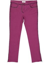 Chanel Pantaloni a sigaretta - Viola