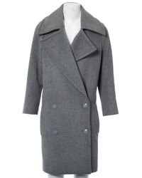 Stella McCartney Abrigo en lana gris \N