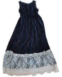 Sandro Black Lace Dress