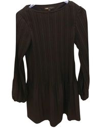 Maje Black Polyester Dress